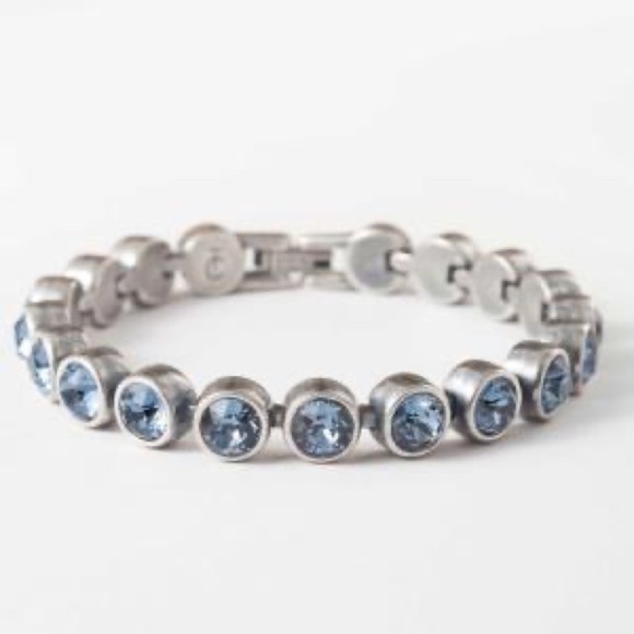 Touchstone Crystal Vintage Denim Ice Bracelet - Picture 3 of 3